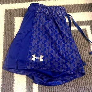 Under armor purple women’s shorts